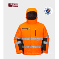 Uniformes de alta calidad del trabajo de la chaqueta impermeable al por mayor de Hi Vis con la cinta reflexiva